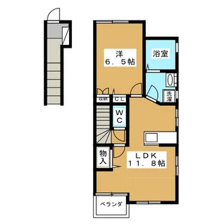 CenterVillage【2階】の間取り