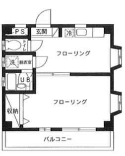 コーポラス・リュー【3階】の間取り