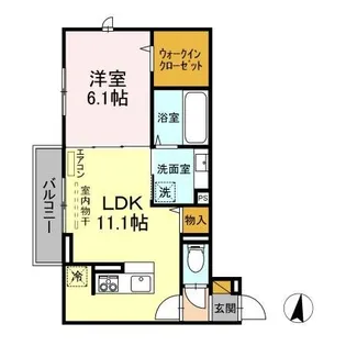 Forest A【3階】の間取り