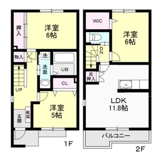 West House Richの間取り