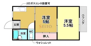 天竺苑【3階】の間取り