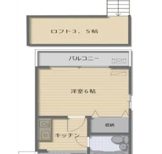 ハウスM1【2階】の間取り