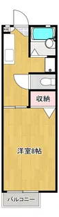 タウンコートK【2階】の間取り