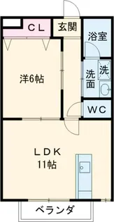 MilkyWay【2階】の間取り