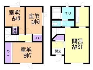 ケントタウンの間取り