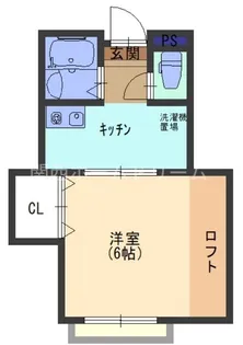 ヴィレッヂコート深田【2階】の間取り