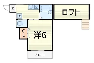 LUNARIA IV【2階】の間取り