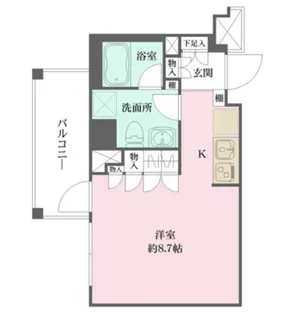 プリムヴェーレ【3階】の間取り