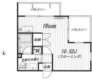 武蔵小山ポイント【2階】の間取り