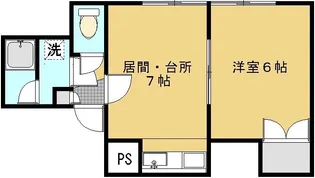シティハイツ48【2階】の間取り
