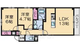 アーキビルド2【1階】の間取り