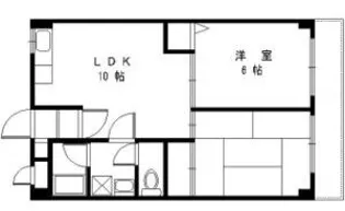 クレール武庫之荘【2階】の間取り