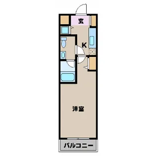 カスタリア蔵前【13階】の間取り