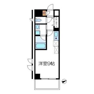 レイール【3階】の間取り