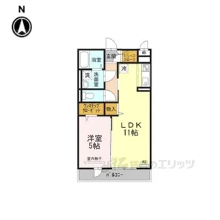グランメールタカミ【3階】の間取り