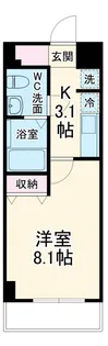 ブランドール壱番館【2階】の間取り