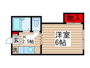 リエス蘇我【1階】の間取り