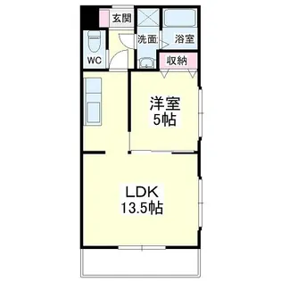 マンション花水木【3階】の間取り