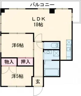コンフォール【3階】の間取り