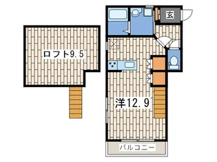 シュロス・ロゼ【2階】の間取り