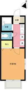 東ハイツII【1階】の間取り