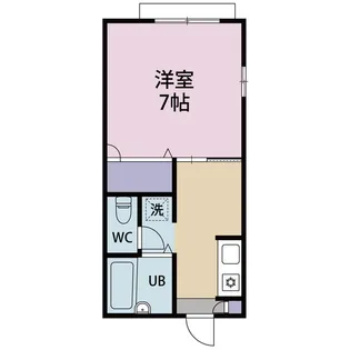 ブルージュ【2階】の間取り