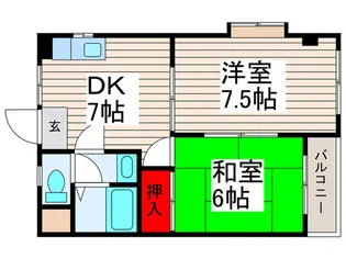 T&P パークサイド【3階】の間取り