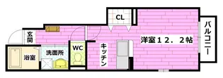アルバーダB【1階】の間取り