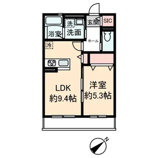 ヴィラ・エスポワール【2階】の間取り