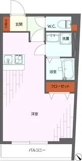 第22宮庭マンション【2階】の間取り