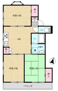 センチュリーハイツ本田町第2【1階】の間取り