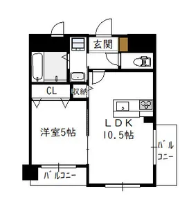 サンライズプラムVIII【2階】の間取り