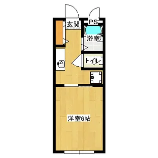 アネックスフラワー【2階】の間取り
