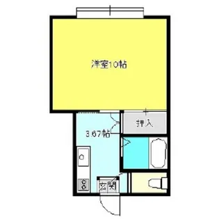 リトルハイムリバー【2階】の間取り
