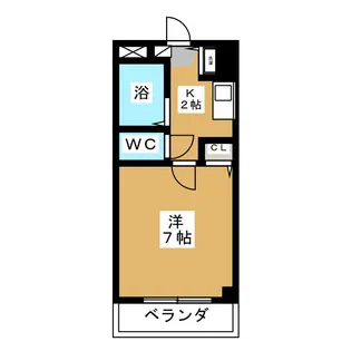 サンウィル【2階】の間取り