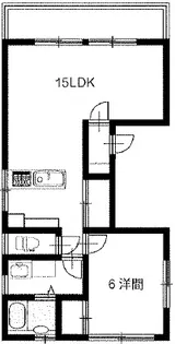 立野ビル【3階】の間取り