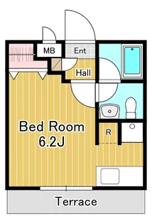 フェリシエ【1階】の間取り