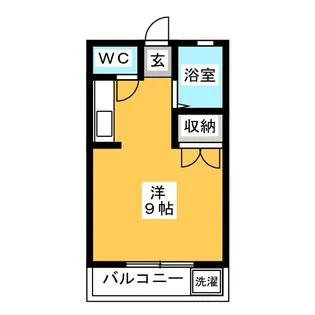 グリーンヒルB【2階】の間取り