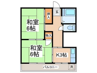 第一井上荘の間取り