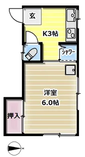ひかり荘【1階】の間取り