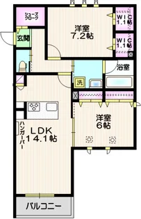 Lana【1階】の間取り