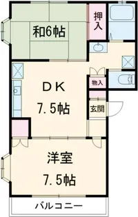 サンハイム A【2階】の間取り