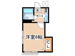 デュエット調布【2階】の間取り