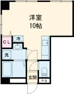 Rコート長崎【2階】の間取り