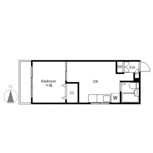 ヴェール目白台【2階】の間取り