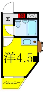 コートハウス双葉台【3階】の間取り