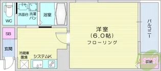 アーバン清水沼【1階】の間取り