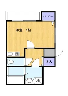 肥前ツーリストビル【4階】の間取り