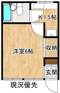 コーポ飯島【2階】の間取り