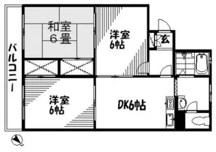 第二日吉ビル【3階】の間取り